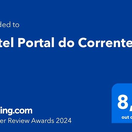 Hotel Portal Do Corrente Santa Maria da Vitoria Ngoại thất bức ảnh